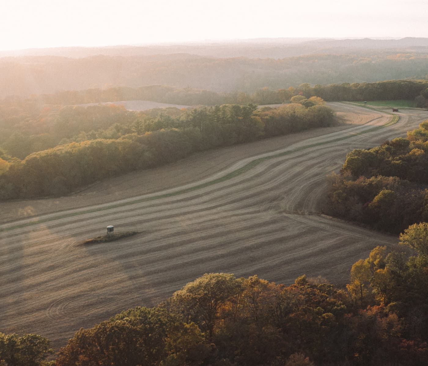 Freshly mowed crop field | SITKA Gear